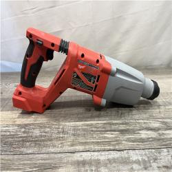AS-IS Milwaukee 18V Lithium-Ion Brushless Cordless 1 in. SDS-Plus D-Handle Rotary Hammer (Tool-Only)