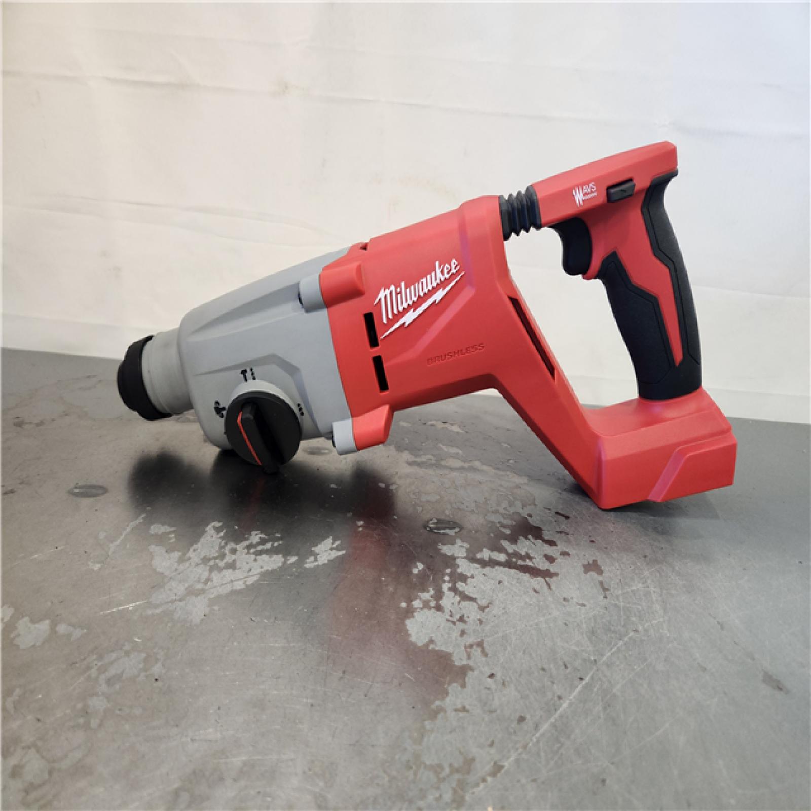 AS-IS- M18 18V Lithium-Ion Brushless Cordless 1 in. SDS-Plus D-Handle Rotary Hammer (Tool-Only)