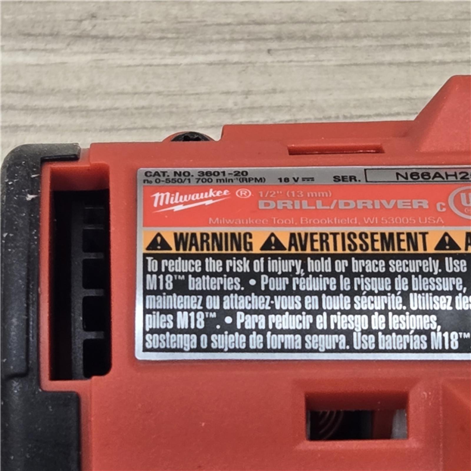 AS-IS Milwaukee M18 Compact Next Gen 1/2 in. Cordless Drill/Driver Kit