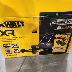 As-Is- DEWALT 2 X 20V MAX XR Cordless Push Mower Kit - DCMWP234U2