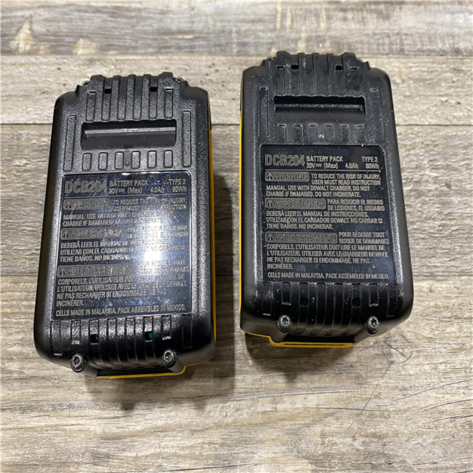 AS-IS DEWALT 20V MAX XR Hammer Drill/ Impact Driver Kit