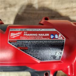 HOUSTON LOCATION - AS - IS Milwaukee FUEL 3-1/2 in. 18-Volt 21-Degree Lithium-Ion Brushless Cordless Framing Nailer (Tool-Only)