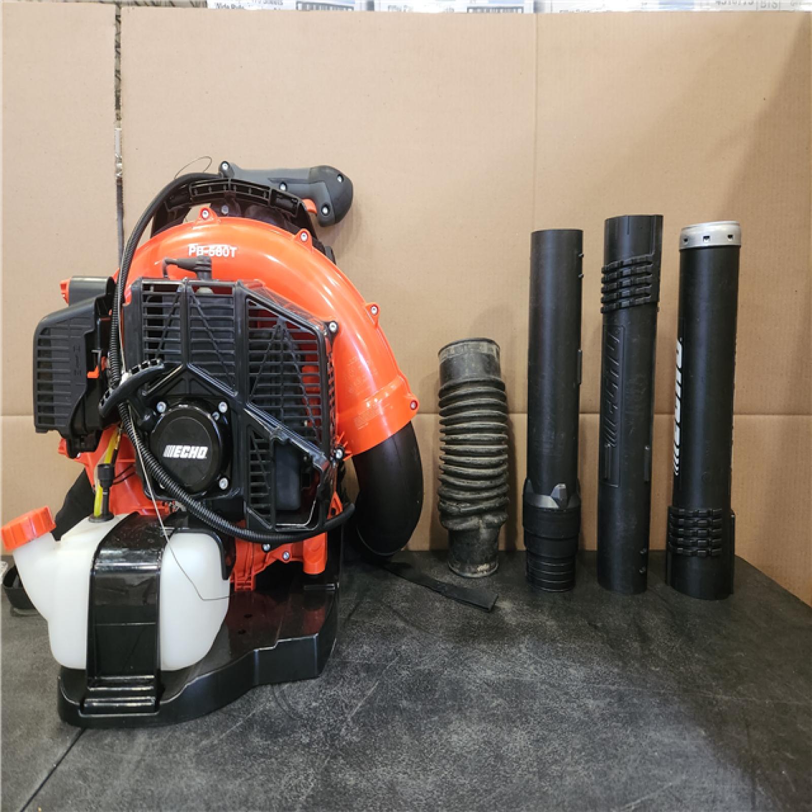 Phoenix AS-IS ECHO 216 MPH 517 CFM 58.2cc Gas 2-Stroke Backpack Leaf Blower with Tube Throttle