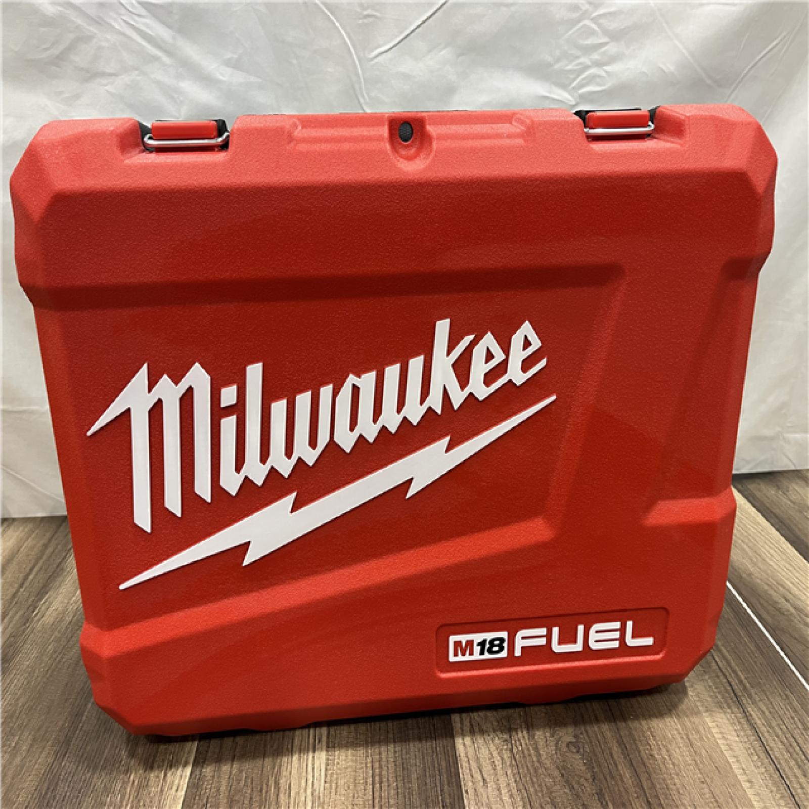 AS-IS Milwaukee M18 FUEL 18V Lithium-Ion Brushless Cordless Hammer Drill and Impact Driver Combo Kit (2-Tool) with 2 Batteries