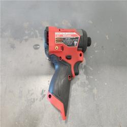 AS-IS- Milwaukee M12 FUEL 12-Volt Lithium-Ion Brushless Cordless 1/4 in. Hex Impact Driver Compact Kit