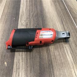 AS-IS Milwaukee FUEL 12-Volt Lithium-Ion Brushless Cordless High Speed 3/8 in. Ratchet (Tool-Only)