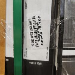 Phoenix NEW TrafficMaster Vigo White 12 in. x 24 in. Matte Ceramic Marble Look Floor and Wall Tile (448 sq. ft. /28 Case)