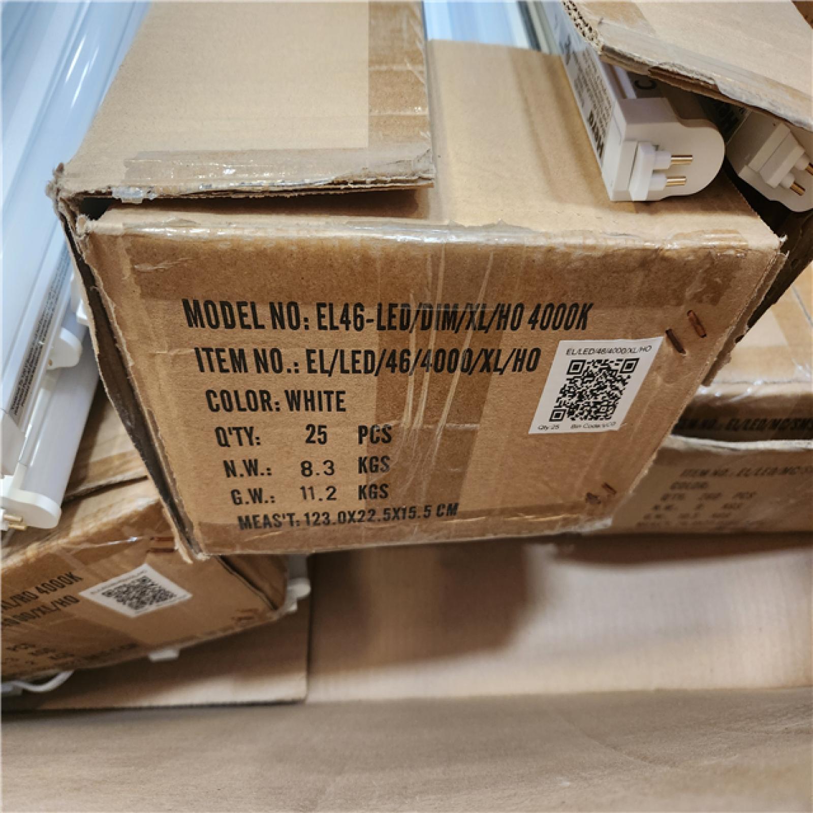 Phoenix AS-IS Elite LED XL 120V Plug-In 44-13/16 Length 4000K Warm White Stick Light  Cable and Clips Included (Retail Value: $ 91.24 Each)