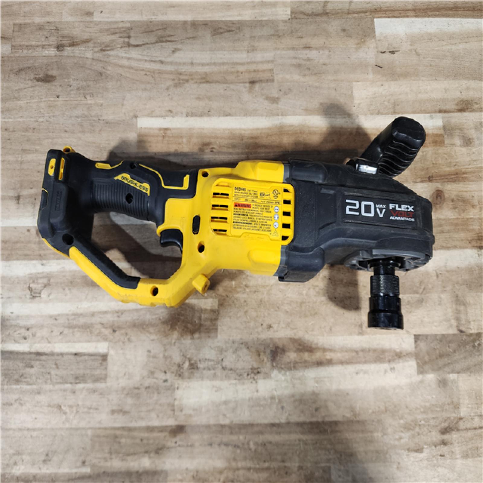 HOUSTON LOCATION - AS-IS DEWALT 20V Max Cordless Brushless 7/16 in. Quick Change Stud and Joist Drill (Tool Only)
