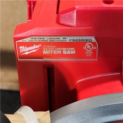 HOUSTON LOCATION - AS-IS M18 FUEL 18V Lithium-Ion Brushless Cordless 12 in. Dual Bevel Sliding Compound Miter Saw (Tool-Only)