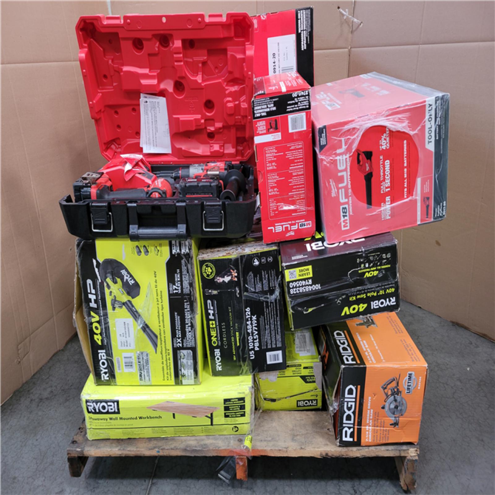 CALIFORNIA AS-IS TOOL PALLET