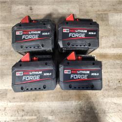 HOUSTON LOCATION - AS-IS MILWAUKEE FORGE BATTERY PACK QTY - 4