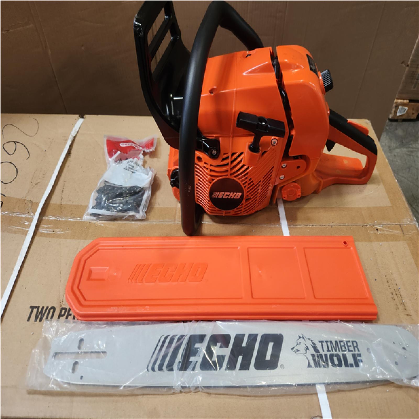 Phoenix NEW ECHO 20 in. 59.8 cc Gas 2-Stroke Rear Handle Timber Wolf Chainsaw