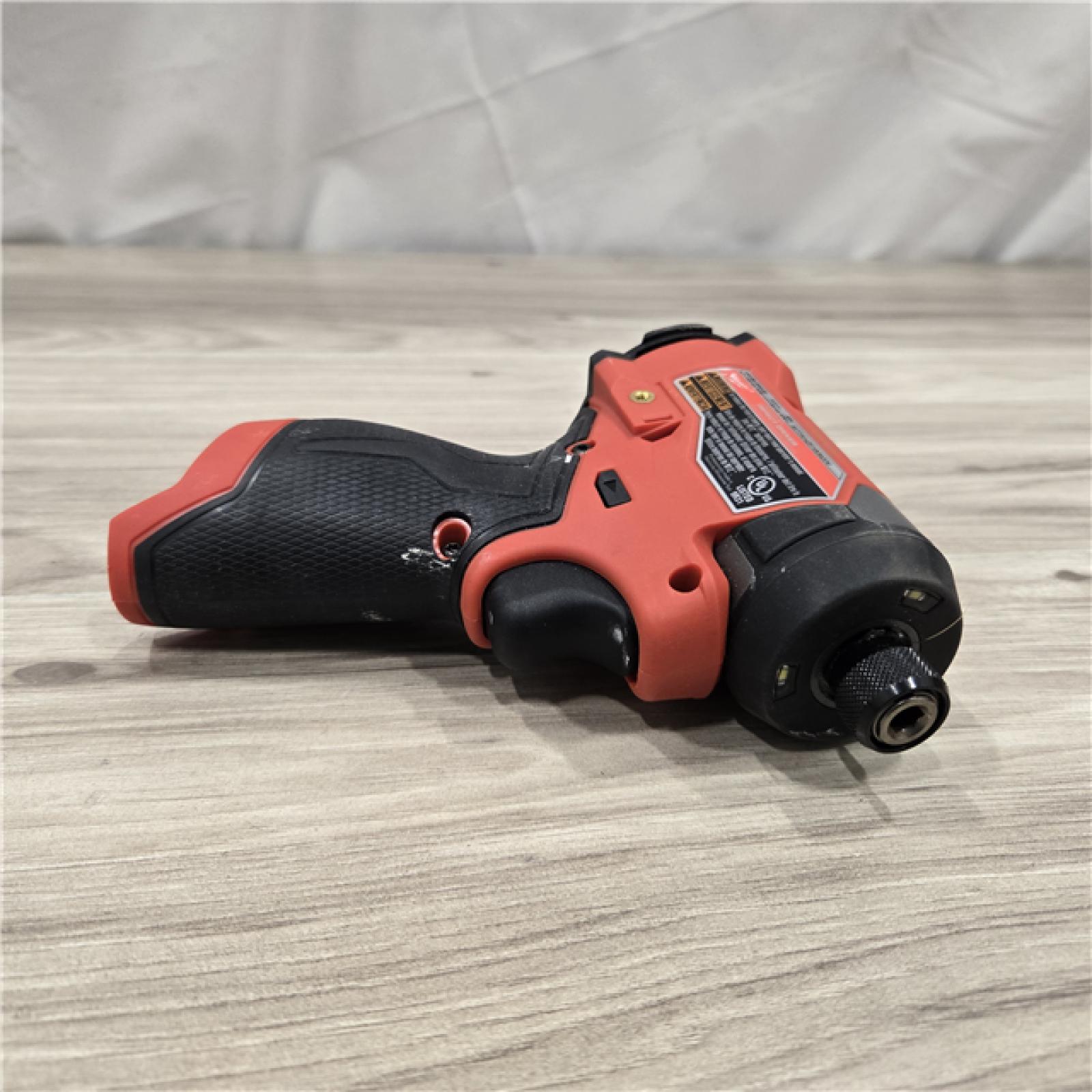 AS-IS Milwaukee M12 FUEL 12 V 1/4 in. Cordless Brushless Impact Driver