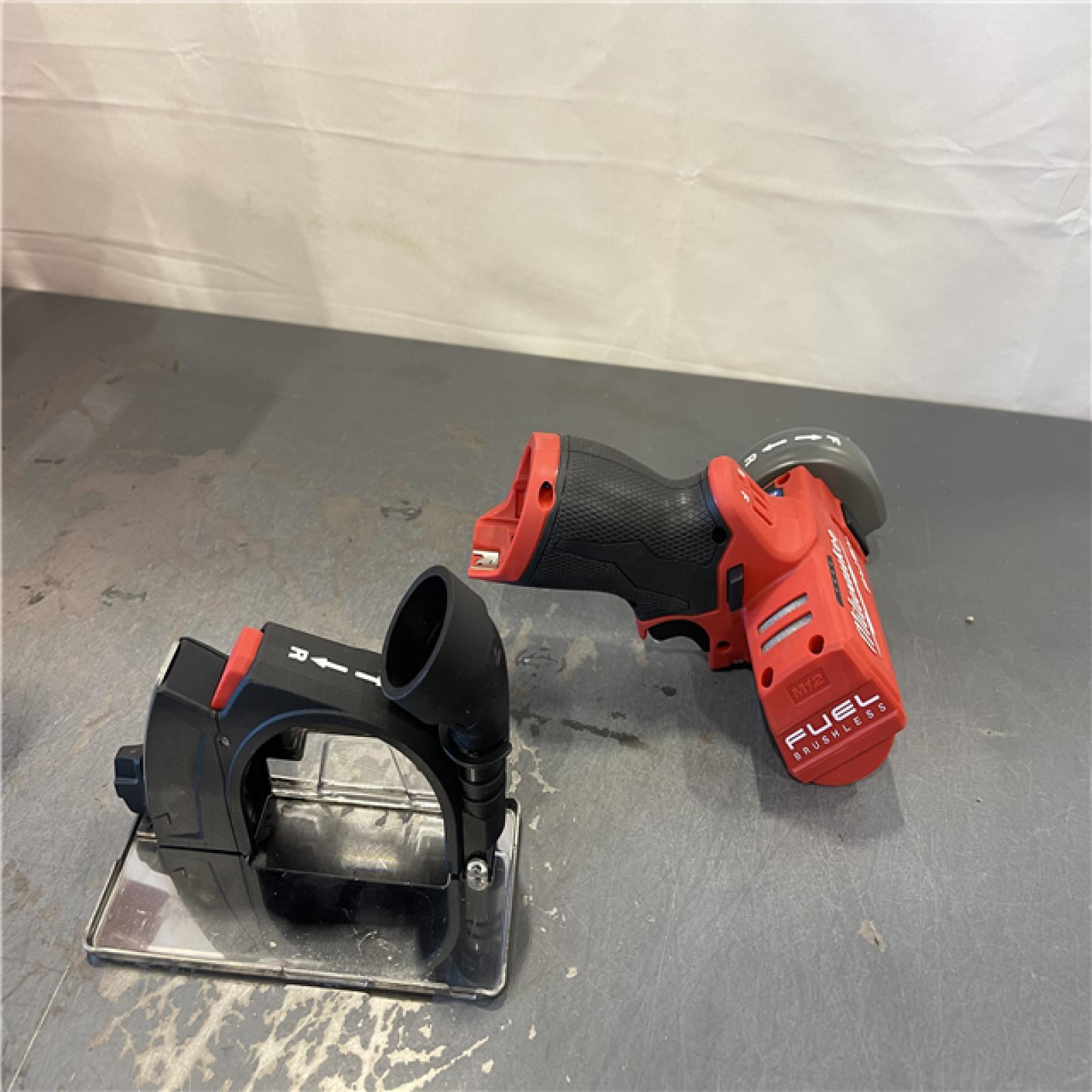AS-IS - Milwaukee M12 FUEL 12V Lithium-Ion Brushless Cordless 3 in. Cut Off Saw