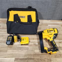 HOUSTON LOCATION - AS - IS DEWALT 20V MAX XR Lithium-Ion Cordless 18-Gauge Narrow Crown Stapler Kit