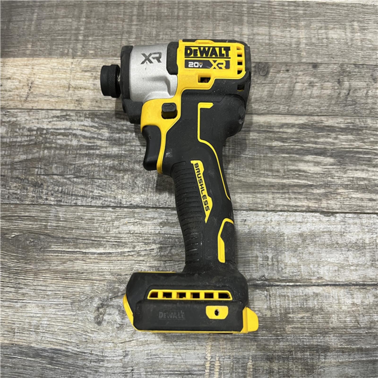 AS-IS DEWALT 20-Volt Maximum XR Lithium-Ion Cordless Brushless 1/4 in. 3-Speed Impact Driver Kit