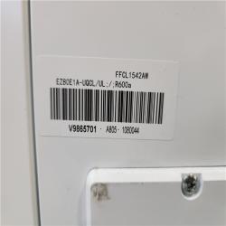 Phoenix Frigidaire 15 cu. ft. Garage Ready Manual Defrost Chest Freezer in White with LED Light and Adjustable Temperature Control