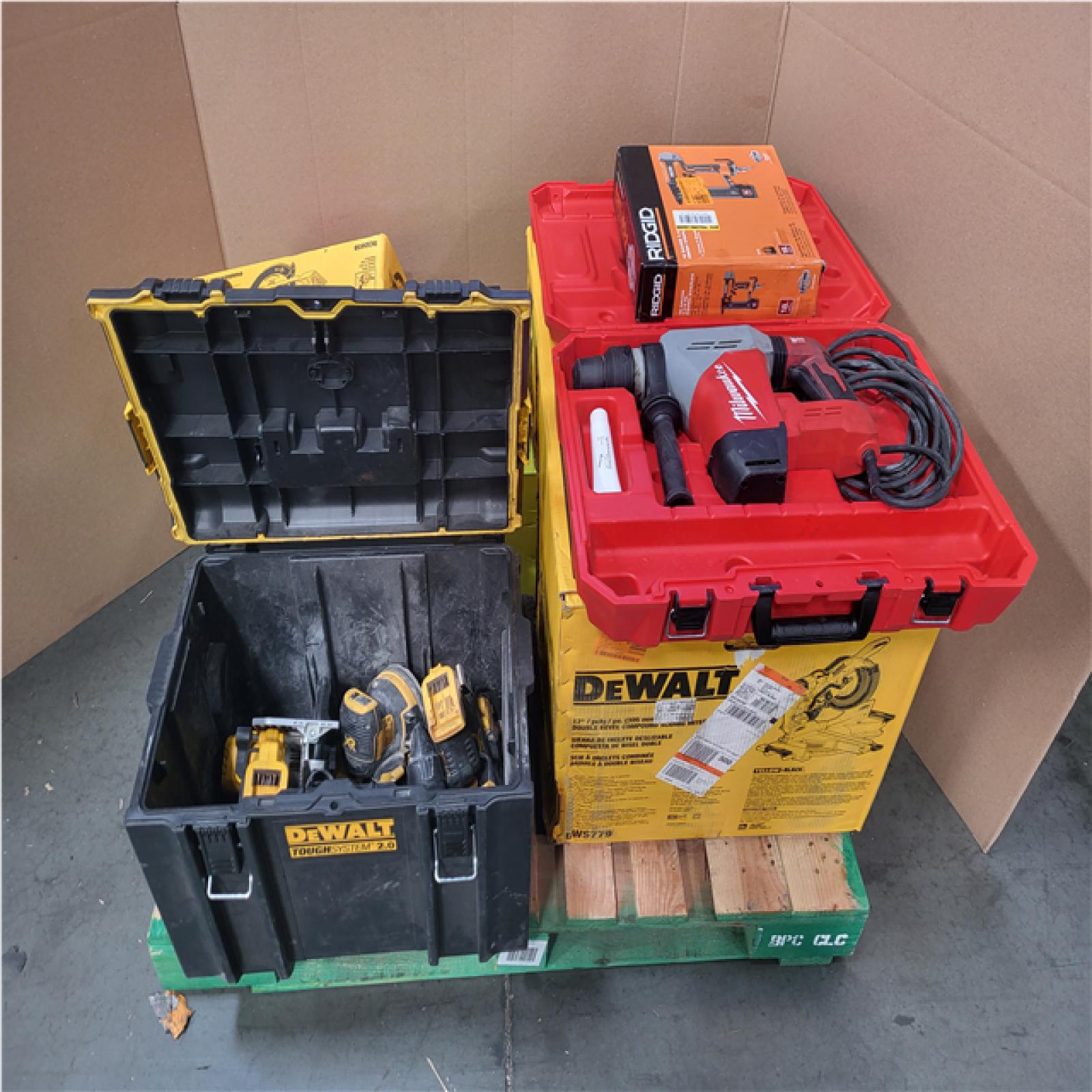 CALIFORNIA AS-IS TOOL PALLET