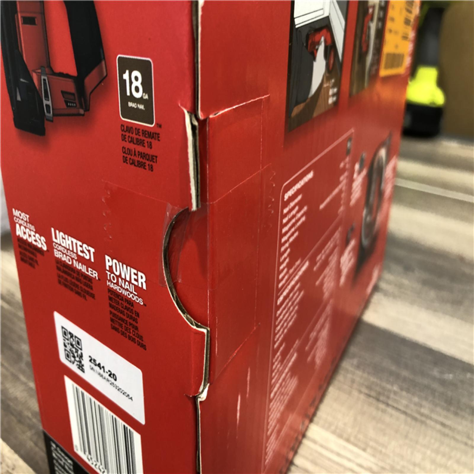 NEW- Milwaukee FUEL 12-Volt Lithium-Ion Brushless Cordless 18-Gauge 1-1/2 in. Compact Brad Nailer (Tool Only)