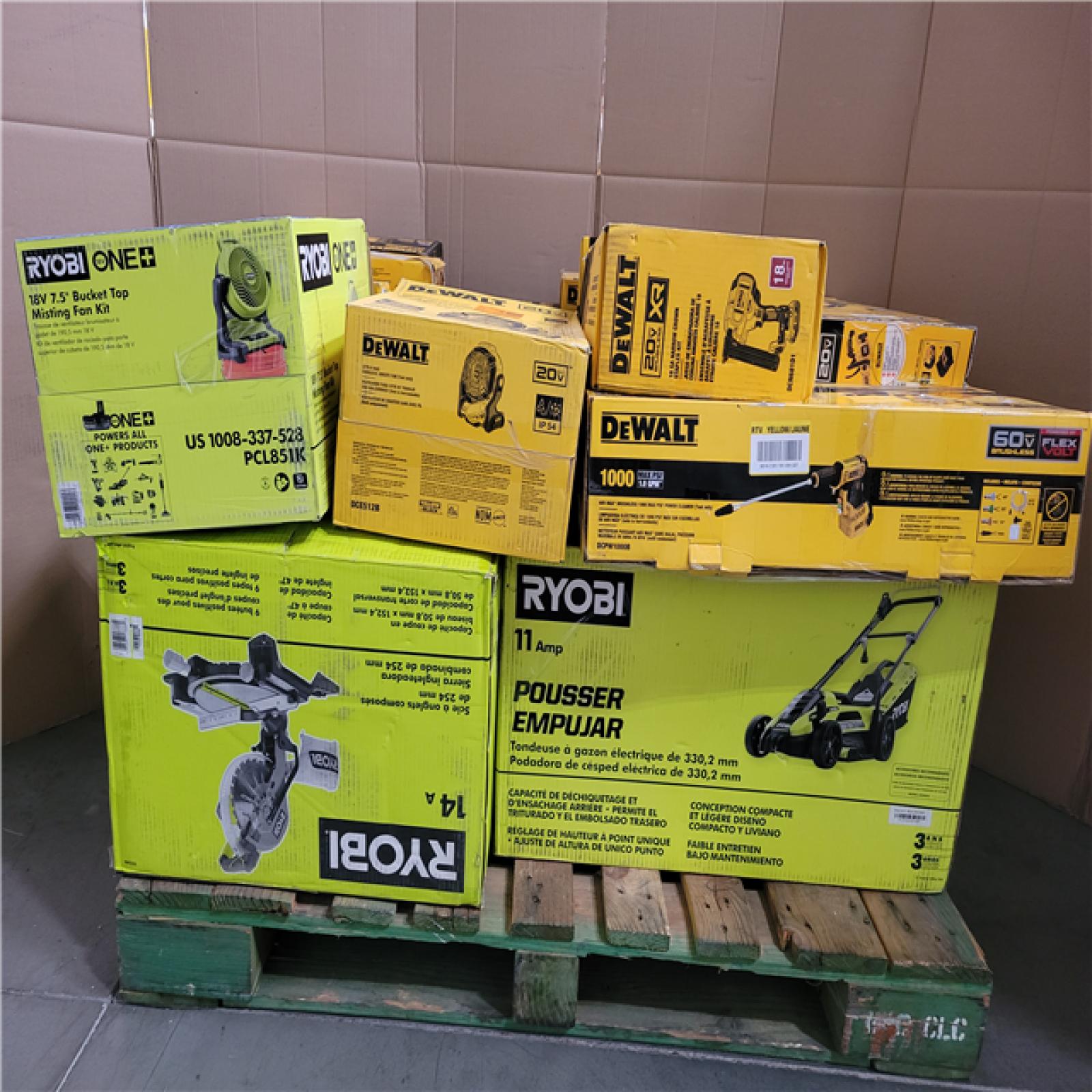 CALIFORNIA AS-IS TOOL PALLET