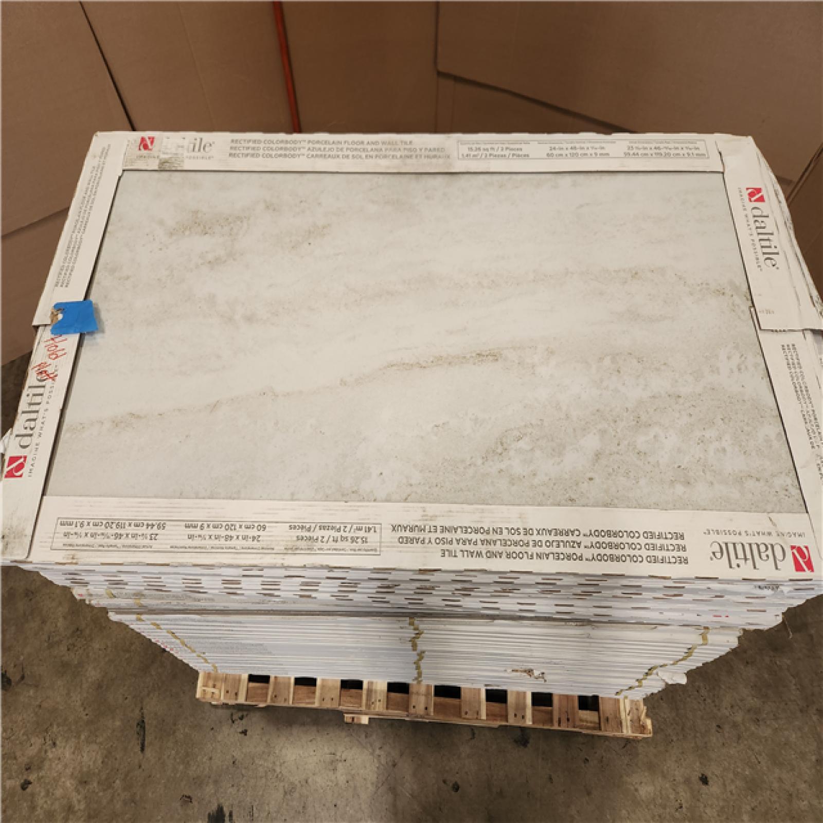 Phoenix AS-IS Mixed Daltile 24 in. x 48 in. Floor and Wall Tile (589 sq. ft./38 Cases)
