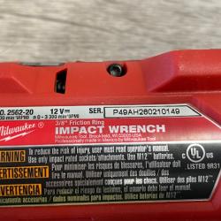 AS-SI Milwaukee FUEL 12V Li-Ion Brushless Cordless Stubby 3/8 in. Impact Wrench Kit