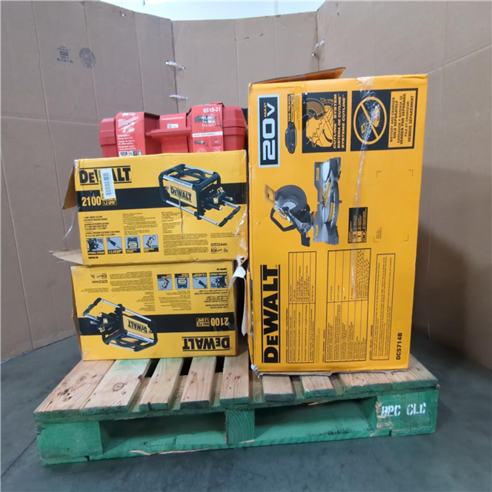 CALIFORNIA AS-IS TOOL PALLET