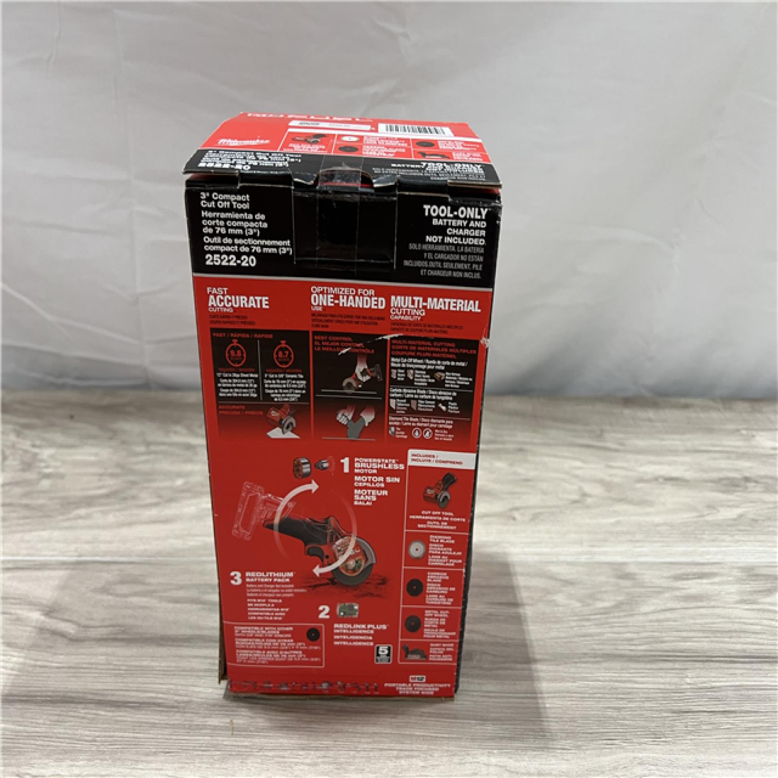 NEW Milwaukee  FUEL 12V Lithium-Ion Brushless Cordless 3 in. Cut Off Saw (Tool-Only)