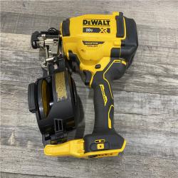 AS-IS DEWALT 20V MAX 15-Degree Electric Cordless Roofing Nailer (Tool Only)