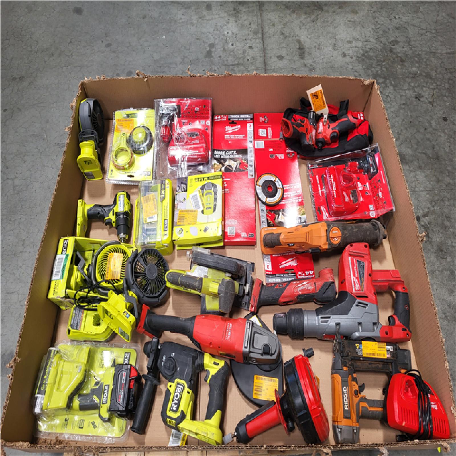 CALIFORNIA AS-IS TOOL PALLET