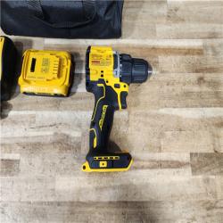 HOUSTON LOCATION - AS - IS DEWALT Atomic 20V Lithium-Ion Cordless Compact 1/2 in. Drill/Driver Kit