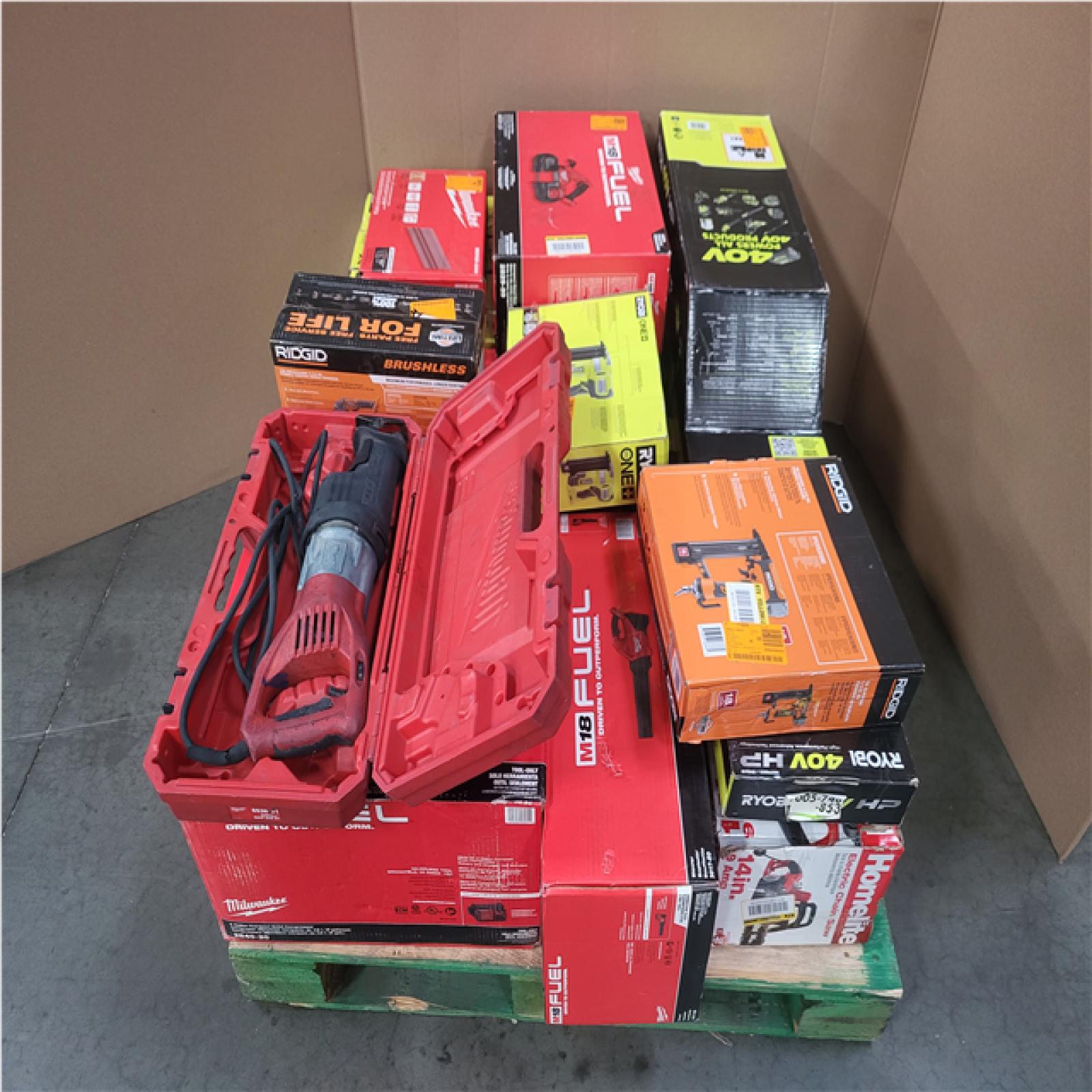 CALIFORNIA AS-IS TOOL PALLET