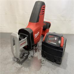 AS-IS - Milwaukee M18 18-Volt Lithium-Ion Cordless Hackzall Reciprocating Saw W/ M18 Starter Kit