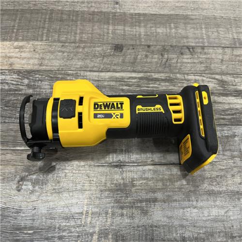 AS-IS DEWALT XR 20V Lithium-Ion Cordless Rotary Drywall Cut-Out Tool (Tool Only)