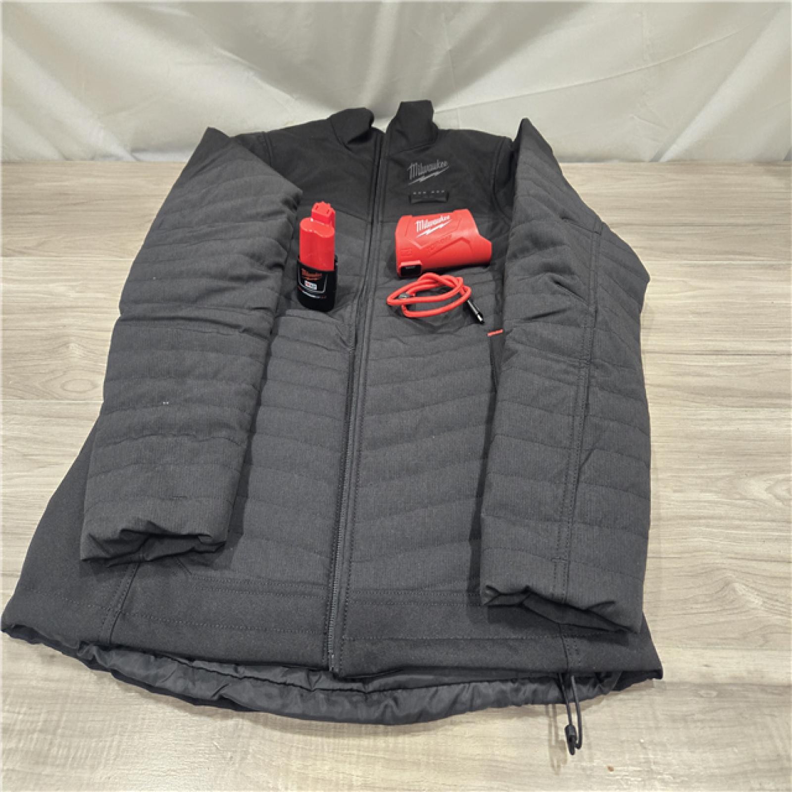 AS-IS Milwaukee Black XS Women's Heated Jacket Kit