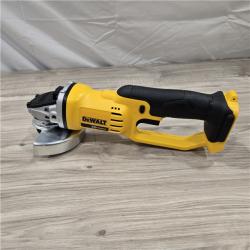 LIKE NEW! - DEWALT 20V MAX Cordless Angle Grinder (Tool Only)