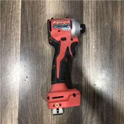 AS-IS Milwaukee 18V Lithium-Ion Compact Brushless Cordless 1/4 in. Impact Driver Kit