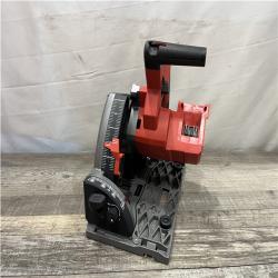 AS-IS Milwaukee FUEL 18V Lithium-Ion Cordless Brushless 6-1/2 in. Plunge Cut Track Saw (Tool-Only)