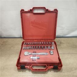LIKE-NEW- 3/8 in. Drive SAE/Metric Ratchet and Socket Mechanics Tool Set (29-Piece)