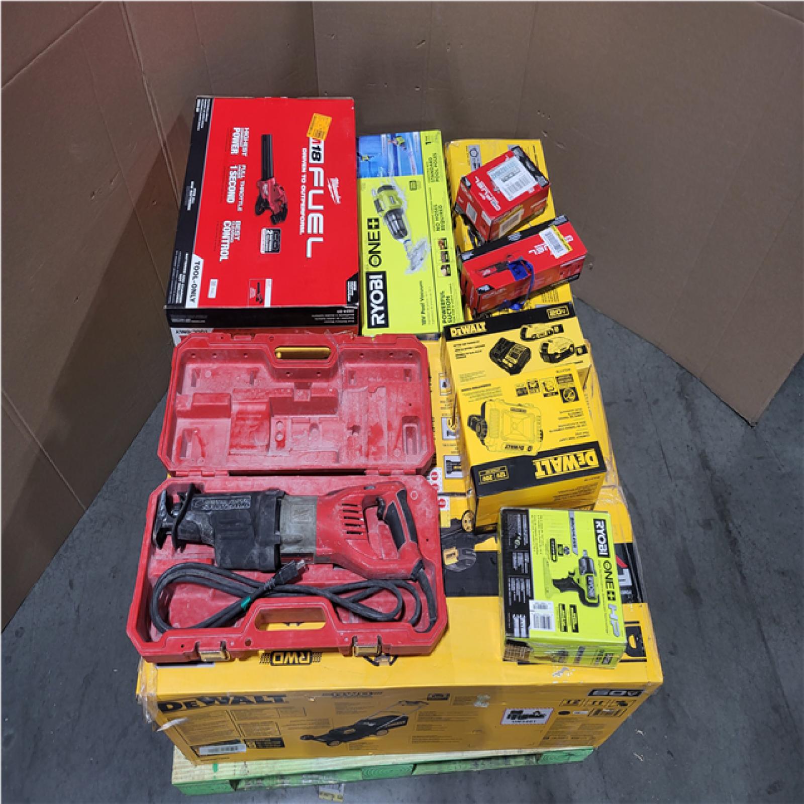 CALIFORNIA AS-IS TOOL PALLET