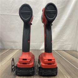 AS-IS- Milwaukee 18V Lithium-Ion Brushless Cordless Compact Drill/Impact Combo Kit