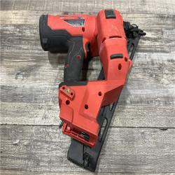 AS-IS Milwaukee FUEL 18-Volt Lithium-Ion Brushless Cordless Gen II 15-Gauge Angled Finish Nailer (Tool-Only)