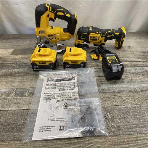 LIKE NEW - DEWALT 20V Lithium-Ion 2-Tool Cordless Combo Kit