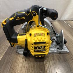AS-IS DEWALT 20V MAX Cordless Brushless 6-1/2 in. Sidewinder Style Circular Saw (Tool Only)