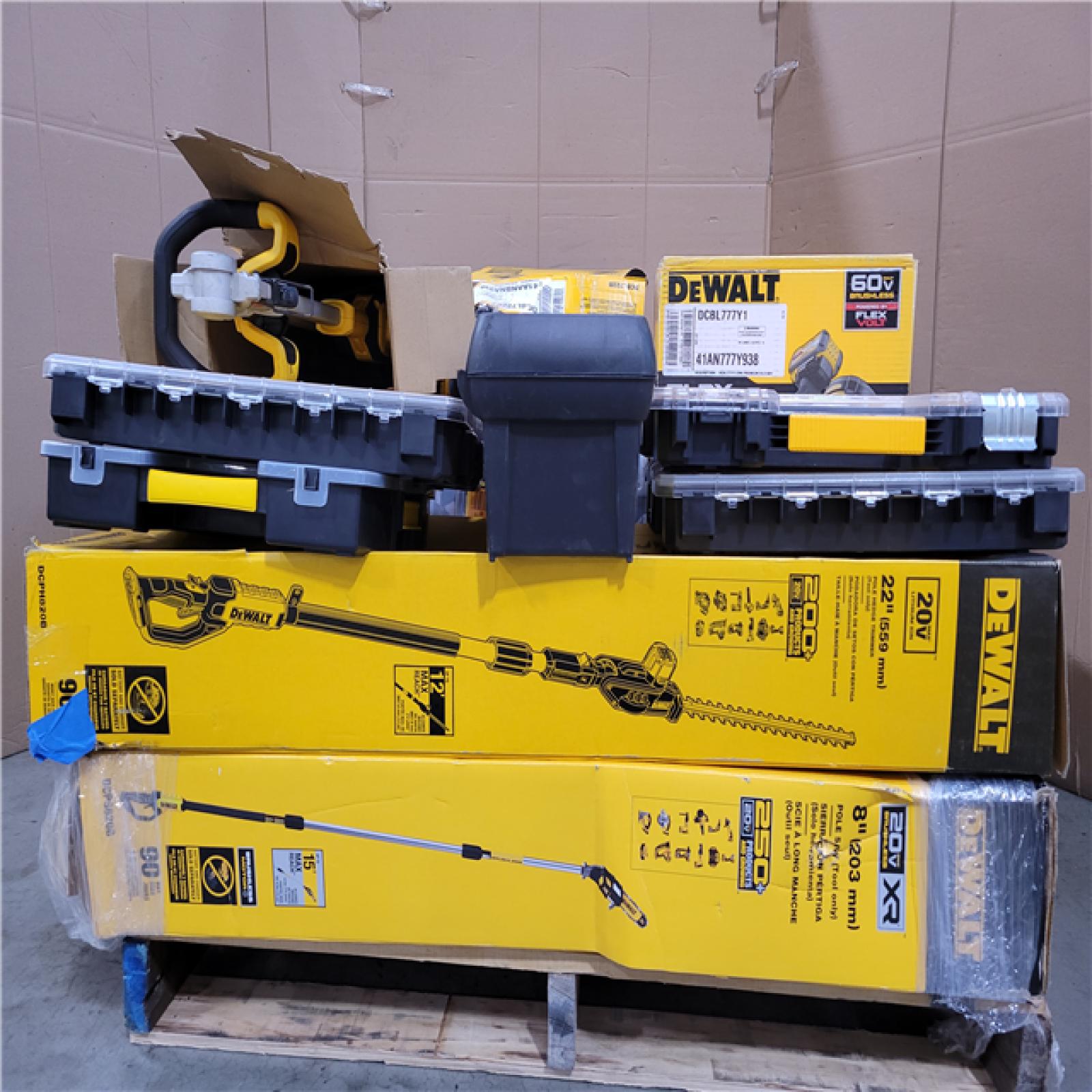 CALIFORNIA AS-IS TOOL PALLET