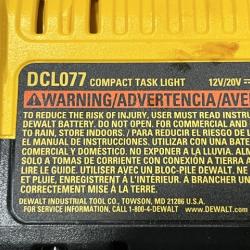 AS-IS DEWALT 20V MAX Compact Cordless Task Lightt (Tool Only)