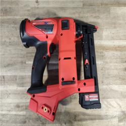 HOUSTON LOCATION - AS-IS (APPEARS LIKE NEW) MILWAUKEE FUEL 18-Volt Lithium-Ion Brushless Cordless 18-Gauge 1/4 in. Narrow Crown Stapler (Tool-Only)
