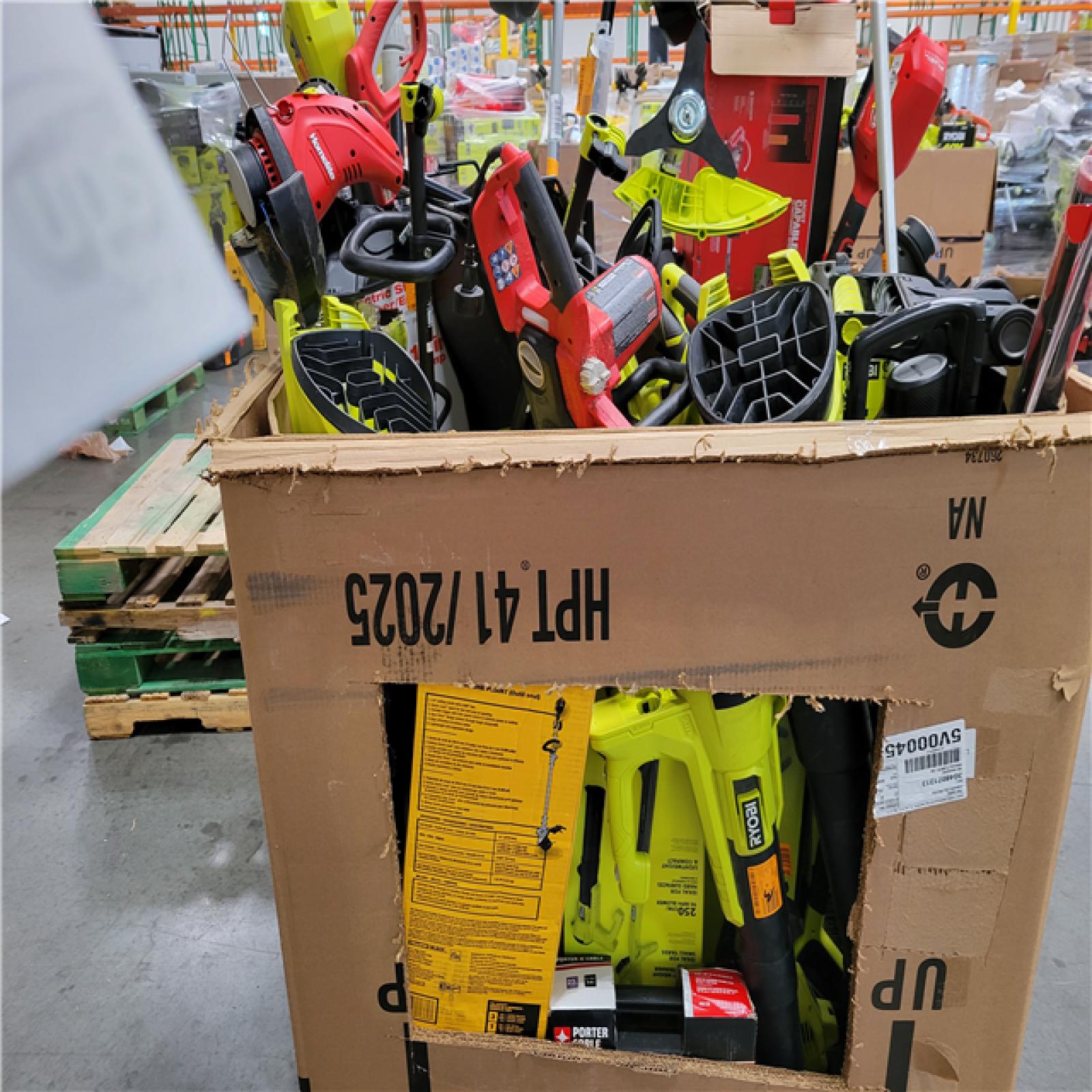 CALIFORNIA AS-IS TOOL PALLET