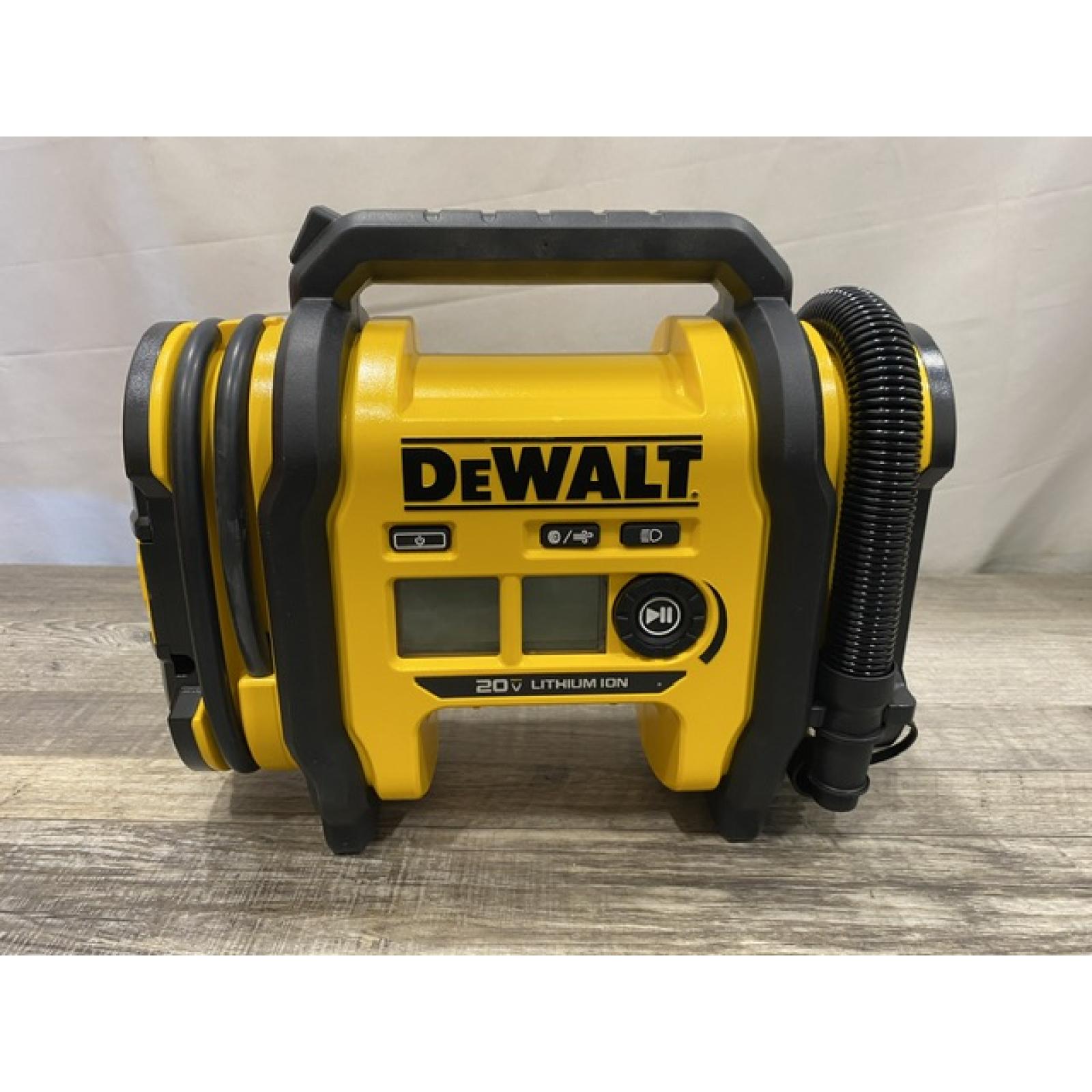 AS-IS DEWALT 20V MAX Cordless Electric Portable Inflator (Tool Only)